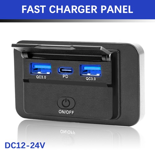 12v dual usb qc3 port - 12v, qc3.0