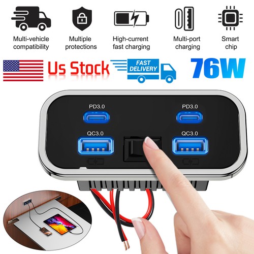 Usb outlet dual - usb, a