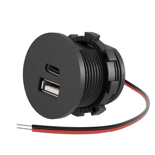 12v usb socket dual - 12v,