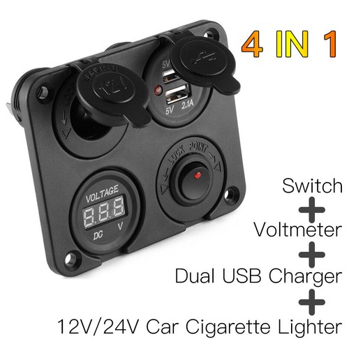 12v gang switch panel - switch,