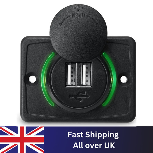 12v dual usb car - 3.1a,