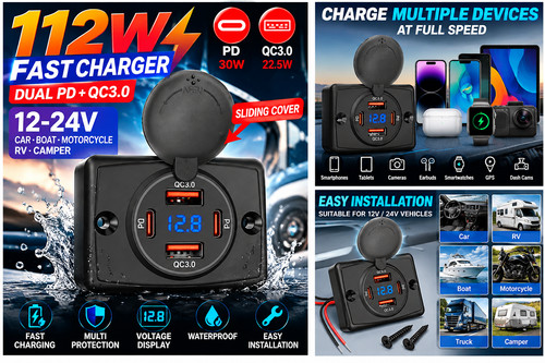 Car 12v 24v - dc, pd