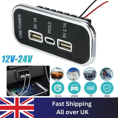 24v type c usb port - 12-24v,