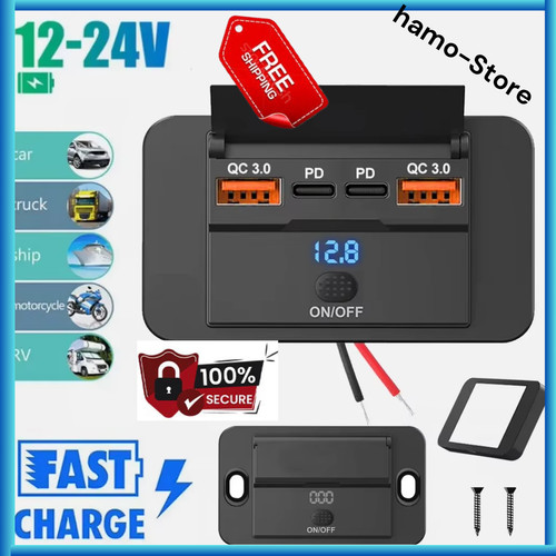 Car 12v 24v - type, c