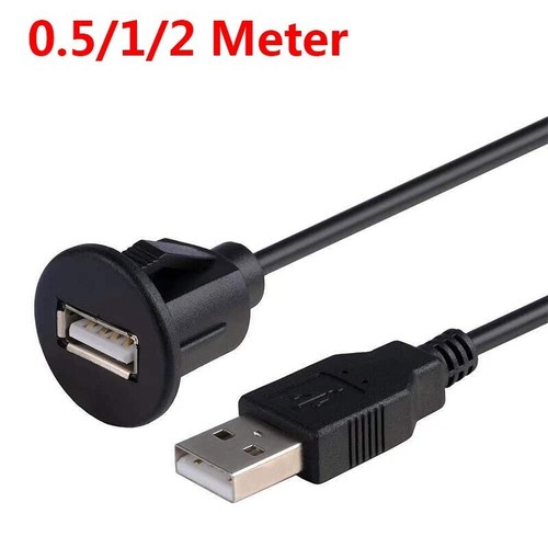 Car dashboard flush mount usb - mount,