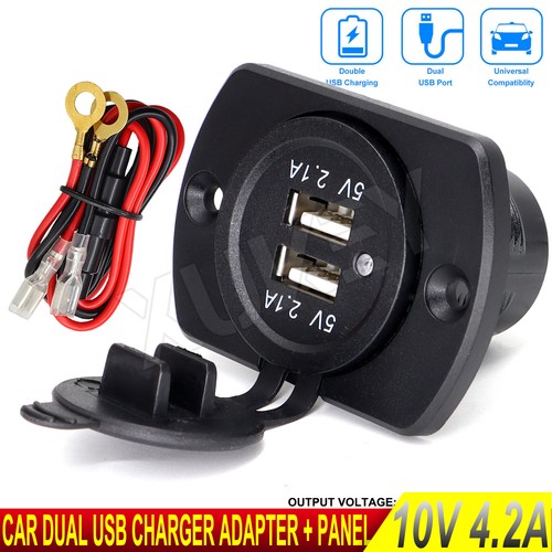 Dual usb port 24v car - 2, 12-24v