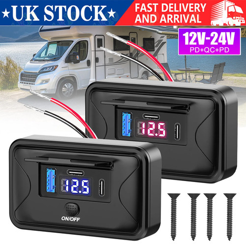 90w car type usb port - type-c,
