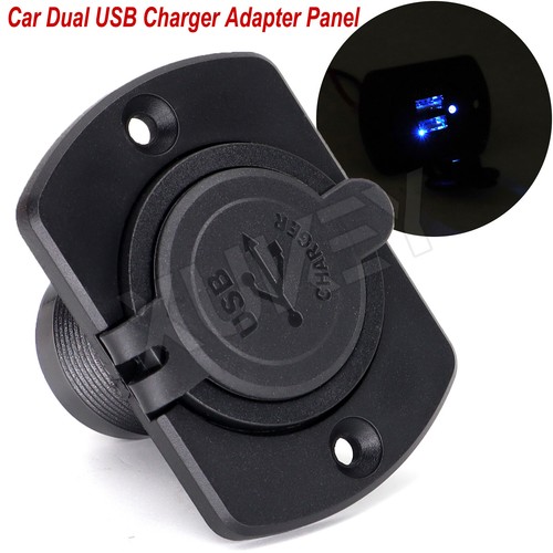 Dual usb car charger ports - car,