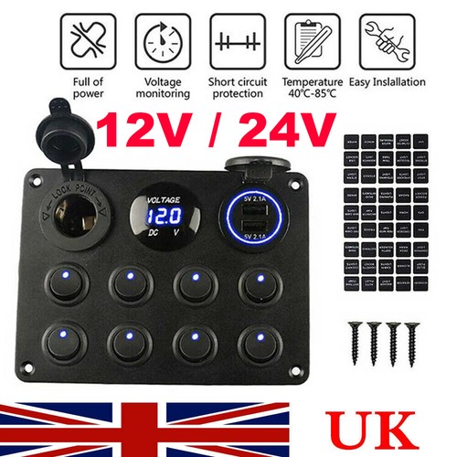 Gang led light switch - led,