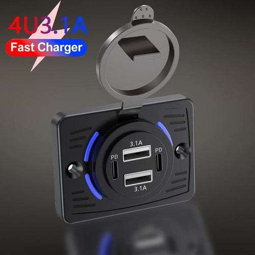 24v dual usb charger - 12-24v,
