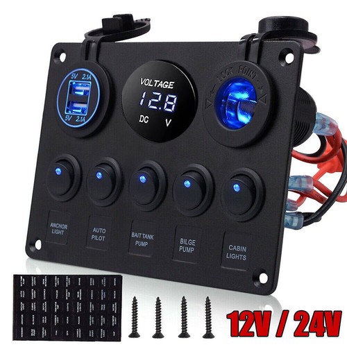 Campervan led light - light, switch