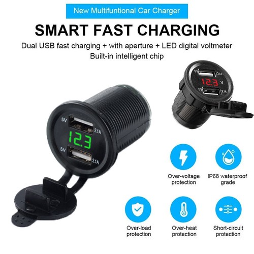 24v dual usb port car - usb,